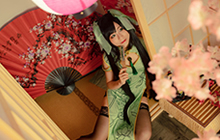 王者荣耀孙尚香同人COS图 旗袍孙尚香同人COS