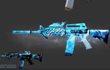 CF手游M4A1-游骑兵-寒霜怎么样 武器皮肤图片