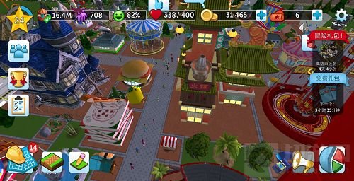 见证中华美食 过山车大亨中国区特有建筑登场