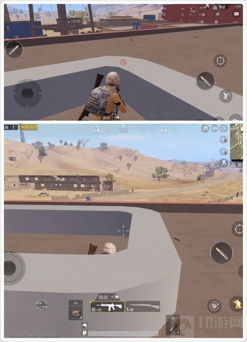 绝地求生刺激战场沙漠之眼皮卡多卡位小技巧