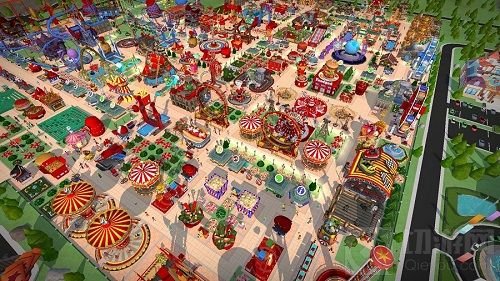 搞笑游客互动！ 波克城市过山车大亨趣味玩法