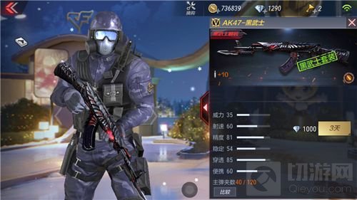 CF手游AK-47-黑武士好不好用 武器综合评测