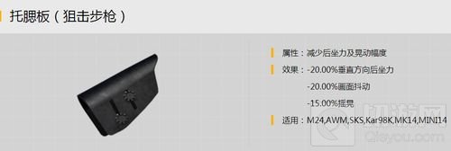 绝地求生刺激战场枪托配件选择指南 进阶指南