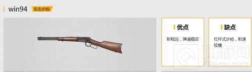 绝地求生刺激战场win94狙击枪武器属性详解