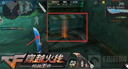 CF手游潜龙基地地图卡点攻略 助你轻松上分