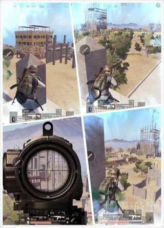 绝地求生刺激战场沙漠地图最大资源点狮城讲解