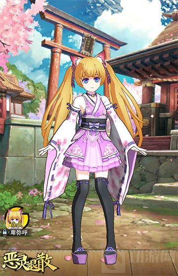 萌音萝莉 放置手游《恶灵退散》圣诞活动开幕