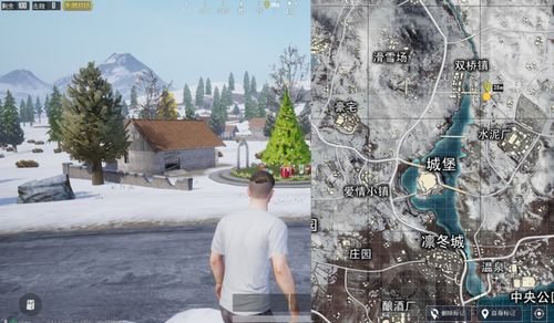 绝地求生刺激战场维寒迪圣诞装饰树刷新地点