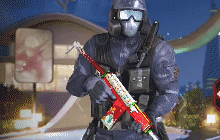 CF手游9A91圣诞怎么样 经典武器属性全评析