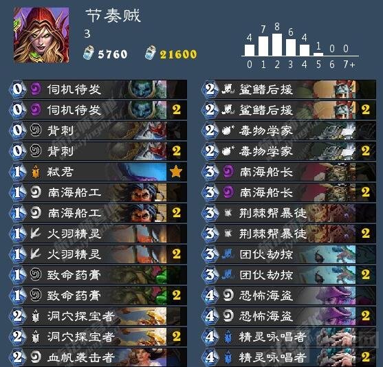 炉石传说快攻贼构筑大探索 海贼王梦想不灭