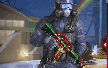 CF手游M4A1圣诞版怎么样 M4A1圣诞版属性点评