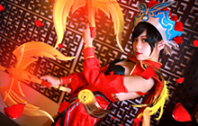 王者荣耀虞姬美腿COS图集 绝美虞姬COS分享