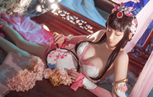 王者荣耀绝色甄姬COS图集 肤白貌美甄姬COS