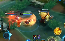 王者荣耀达摩反杀视频分享 反打操作值得学习