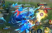 王者荣耀关羽实战操作视频 走位控制很无解