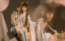 王者荣耀上官婉儿COS图集 唯美小姐姐COS图