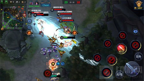 放肆激战攻破敌关《梦三国手游》5V5模式详解