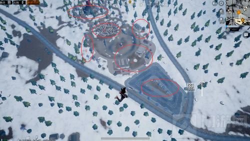 绝地求生刺激战场冰封雪地点位推荐 进阶指南
