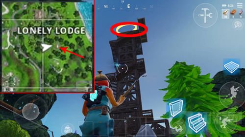 堡垒之夜手游水塔在哪里 水塔位置全面介绍