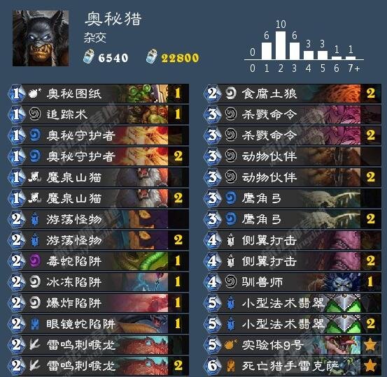 炉石传说奥秘猎的形态切换 就是让对手捉摸不透