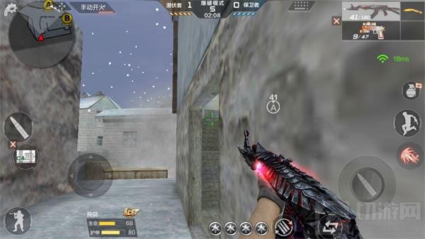 CF手游鹰眼雪地酒吧上分技巧 助你轻松获取MVP