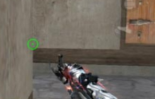 CF手游爆破模式黑色城镇保卫者A卡点小心得