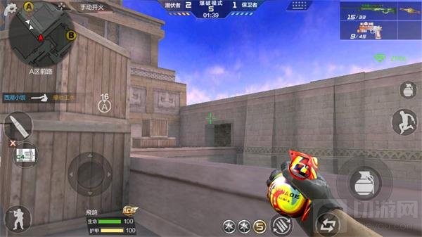 CF手游黄金之国潜伏破点必看 学会占点很容易