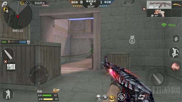 CF手游黄金之国潜伏破点必看 学会占点很容易