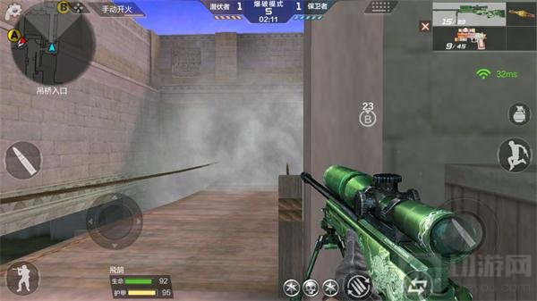 CF手游黄金之国潜伏破点必看 学会占点很容易