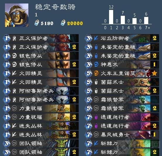 炉石传说最稳定的奇数骑分享 助你轻松上分