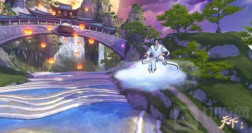 白衣如雪寻良人 《天下》手游晓夜凛霜携君同游