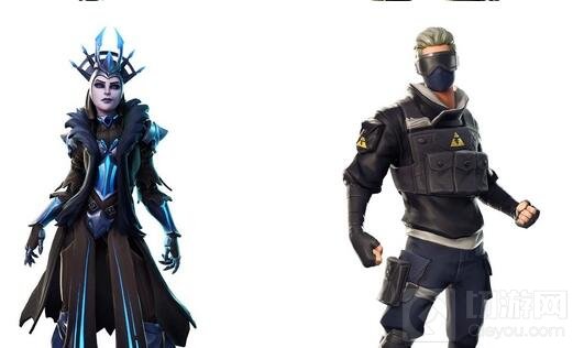 堡垒之夜手游新版皮肤 维京风寒霜领主女版