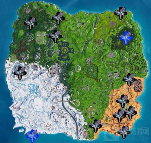 堡垒之夜手游时空缝隙在哪 时空缝隙刷新位置