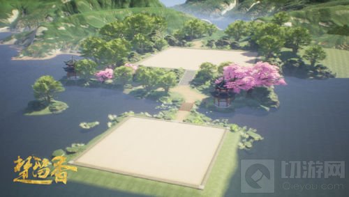 《楚留香》手游新双人地皮上线 水域搭建启动