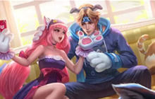 王者荣耀大乔孙策猫狗日记情侣皮肤原画曝光