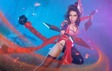 王者荣耀阿轲安琪拉COS图集 小姐姐COS分享