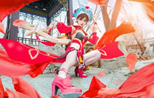 王者荣耀虞姬COS图集 大长腿虞姬COS图分享