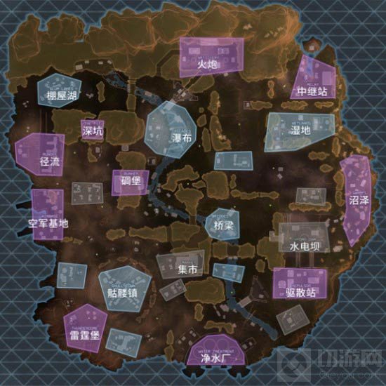 Apex英雄资源分布图 资源点物资全方位说明