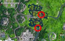 堡垒之夜手游瀑布在哪里 加时挑战第十项攻略