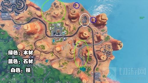 堡垒之夜手游沙漠区域怎么打野 沙漠打野指南