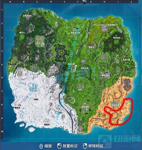 堡垒之夜手游沙漠区域怎么打野 沙漠打野指南