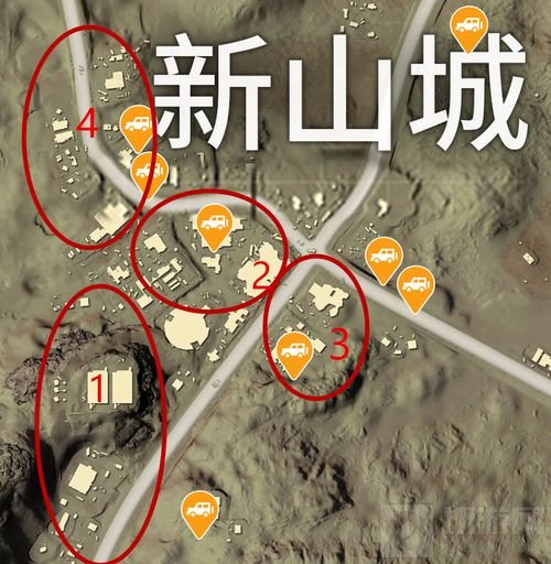 绝地求生刺激战场新山城打法技巧 助你获胜