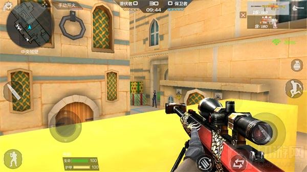 CF手游玩具城堡实战教学 就算枪法不刚也不怕