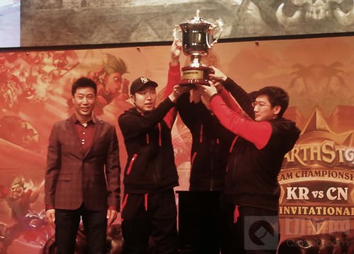炉石传说中韩战队赛圆满落幕 恭喜WE夺冠!