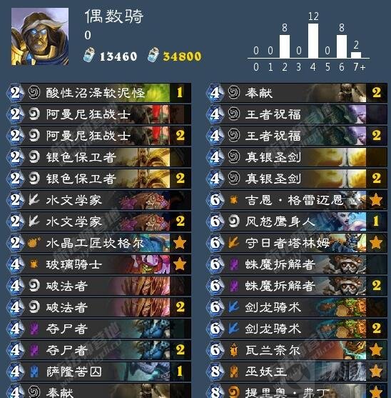 炉石传说偶数骑脱胎换骨 上分依然还是稳妥