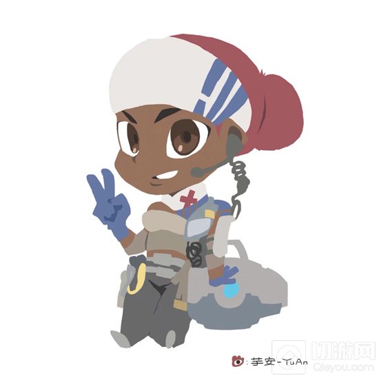 Apex英雄Q版同人英雄头像 怎么能这么可爱呀