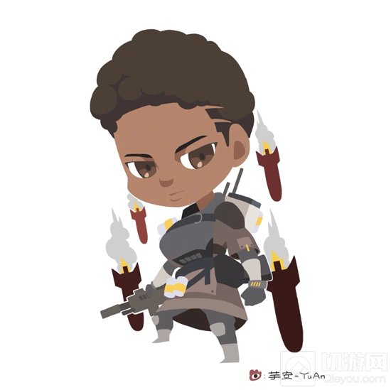 Apex英雄Q版同人英雄头像 怎么能这么可爱呀