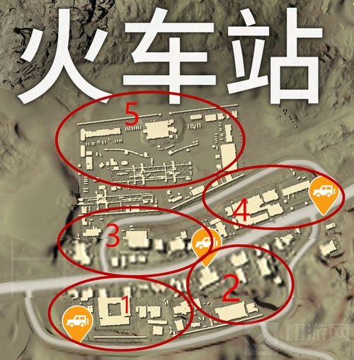 绝地求生刺激战场沙漠地图火车站攻略 进阶必看