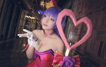 王者荣耀王昭君偶像歌手COS 羞涩王昭君COS