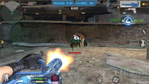 CF手游蓝水晶主武器打巨人城 谁才是上分王